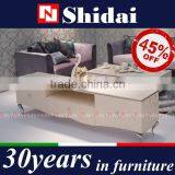 Factory Direct Peach Color Marble Top tv Stand LV-E802 thumbnail-1