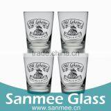 4PCS Glass Set Wholesale Logo Decal Glass Tumbler Cup Glass thumbnail-1