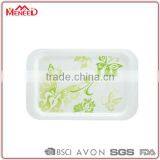 Eco- Friendly Promotion Price Plantsmall Plastic Square Snack Tray thumbnail-1