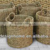 S/4 ROUND SEAGRASS STORAGE thumbnail-1