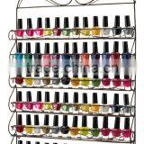 Nail Polish Rack Nail Polish Organizer Holds up to 102 Bottles Metal Frame