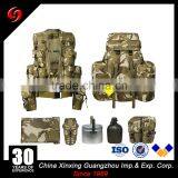 Middle East British Desert Camo Army Military Camping Camouflage Polyester Tool Backpack With Water Bottle Shovel Magazines thumbnail-1