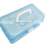 2017 Hot Selling Art Tool Container Box, Caddy Box With Tiered Compartments, Plastic Tool Box thumbnail-2