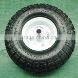 10inch 3.50-4 Metal Rim Air Pneumatic Wheel for Hand Truck thumbnail-2