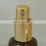 50ml Oil Spray Bottle Square Amber Oil Spray Bottle With Gold Aluminum Sprayer and Cap thumbnail-3