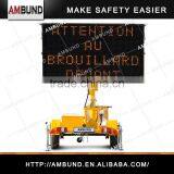 EU Series Portable Message Signs For Traffic Management, Outdoor Trailer Mounted VMS thumbnail-3
