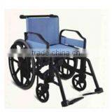 Rehabilitation Therapy Supplies Topmedi TAW950BEF1 Plastic Manual Handicapped Wheelchair Made in China thumbnail-1