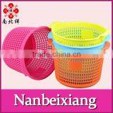 Hot Sale Round Storage Plastic Basket for Family Use thumbnail-1