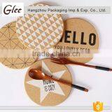 Custom Sublimation Blank Cork Coasters Soft Wood Coasters Coffee Cups Mats thumbnail-2