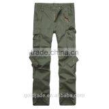 Korean Style High Quality 100%Cotton Men Cargo Pocket Pants thumbnail-3
