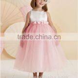 Cute Baby Strap Tulle Flower Ball Gown Flower Girl Dress thumbnail-2