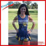 Made in China Soft Edges Sports Netball Uniforms Netball Jersey Cheap Netball Dresses