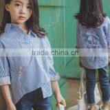 Zm35737a Latest Fashion Blouse Stylish Formal t Shirts for Girls thumbnail-4