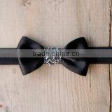 Baby Girl Bow Knot Hairband Metal Button Elegant Stylish For Little Baby Girl thumbnail-3
