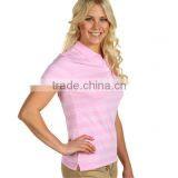Lady Yarn Dyed Striped Wholesale Dhl Polo Shirt thumbnail-2