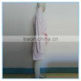 Flannel Bath Robes Soft Coral Fleece Terry Dot Printing Bathrobes, Fluffy Bathrobe, Lady's Gown Dresses Polyester Pajamas thumbnail-4