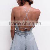 Runwaylover 5444 Sexy Ladies Sexy Ladies Light Blue Sexy Playsuit thumbnail-2