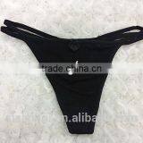 Sexy Women Embroidery G-string Lady Transparent Panties Models thumbnail-5