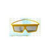 3D TV Yellow Framed Circular Polarized 3D Glasses CP297GTS06 thumbnail-1