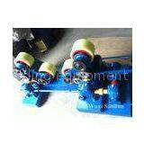 4kw Wireless Self-aligned Welding Rotator Blue for Oil Tank , 750mm to 4800mm Vessel Diameter