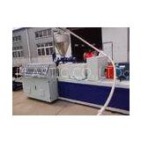 PP / PE Single Wall Corrugated Pipe Extrusion Line With Single Screw Extruder
