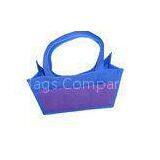 Blue Spunbond Nonwoven Retail Bag , ECO Non Woven Fabric Bags thumbnail-1