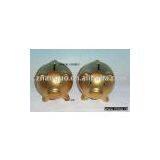 Ceramic Gold Piggy Bank,saving Bank Money Box