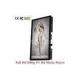 Restaurants 15.6 Inch 3.5 mm 1080p Full HD Media Player With Bluetooth Earphone