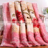 Supplier 100%polyster Rashell Home Rose Print Mink Blanket thumbnail-2