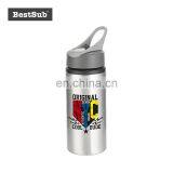 Customize Christmas Gift 22oz/650ml Aluminum Bottle w/ Handle Silver BLH6-S