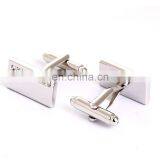 2015 HOT Shirt Silver Cufflinks for Mens Gifts Brand Cuff Crystal Cuff Links thumbnail-4