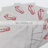 Silk screen printing microfiber cleaning cloth