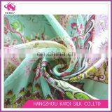Eco-friendly Abstract Floral Printing Fabric Silk Chiffon Fabric Wholesale Fabrics Chiffon for Lady Dress | Scarf thumbnail-6
