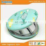 Graceful and Exquisite Ladies Compact Metal Pocket Mirror thumbnail-4
