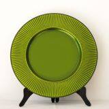 Plastic Charger Plate,christmas Decoration Plate Charger Plate Made in China YF-60056 thumbnail-2