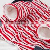 Striped Suspenders Big Dog Thick Large Dog Husky Samoyed Wear Denim Big Dog Clothes thumbnail-4