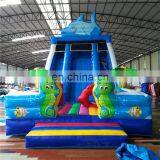 Outdoor Playground Inflatable Shark Slide For Children Amusement Park thumbnail-4