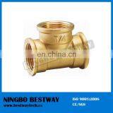 Welcome OEM ODM Brass Compression Tee With Two Way thumbnail-2