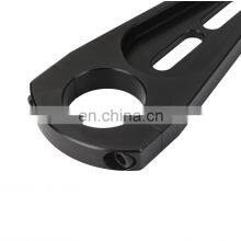 Black Aluminum Fuel Tank Mount Tube Clamps Racecar Parts thumbnail-4