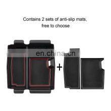 Interior Accessories Parts Silicone Armrest Rest Storage Box Center Control Console Organizer Tray For Jeep Gladiator Jt 18-21 thumbnail-3