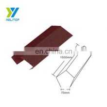Building Material Stone Coated Metal Roof Tile Accessories Angle Hip
