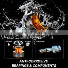 Новая спиннинговая рыболовная катушка 10+1BB 2000-6000 с углеродно-волоконной тормозной системой и сверхлегким шпулем из алюминия, обработанным на ЧПУ thumbnail-5