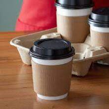 Restaurant Supply Wholesale Compostable Paper Hot Cups & Lids thumbnail-1