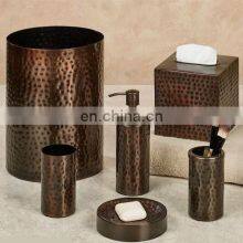 Brass Antique Metal Bathroom Set