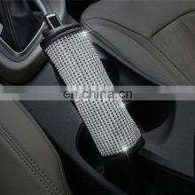 Autoaby Bling Bling Rhinestones Crystal Car Steering Wheel Cover PU Leather Steering-wheel Covers Auto Accessories Case thumbnail-5