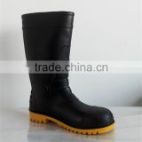 2016 fashion blacksteel toe boots /safety boots for mining