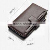 High Capacity Genuine Leather Men's Wallet With Many Card Slots, Wholsale Rfd Leather Wallet for Men Quality Choice thumbnail-6