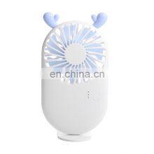 High Quality Portable Travel Office Air Cooling Battery Charge Usb Rechargeable Handheld Min Pocketi Fan thumbnail-1