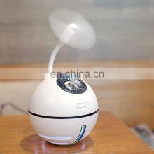 3-in-1 Humidifier & Diffuser 2021 Wireless Ultrasonic USB Desk Humidifier for Home Office Rechargeable Portable Fan Cool Misting thumbnail-3