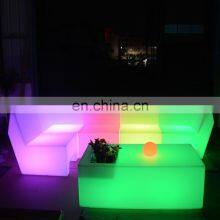 Manufacturer Price CE ROHS Passed Led Sofa Tables and Bar Chairs Used Nightclub Rgb Led Cube Furniture Sale Bar Tables thumbnail-4